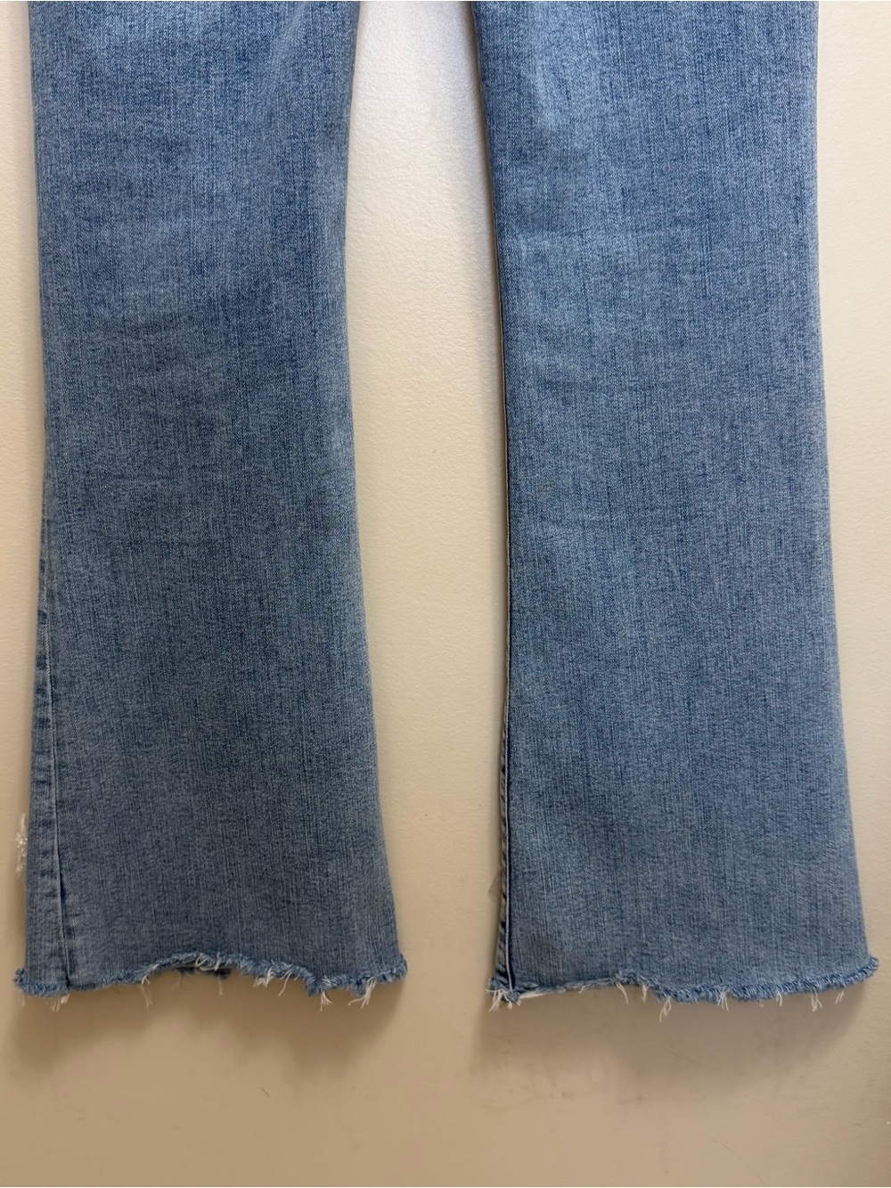 FRAME Icon Flare Denim Jean in Lark Raw After Wash Size 27 - Picture 7 of 11